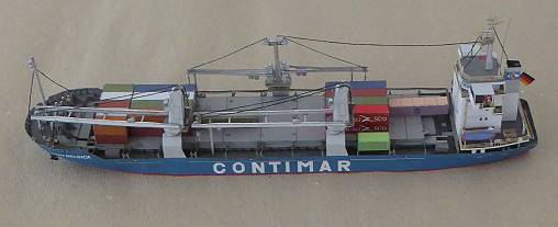 Wartet auf ihren Einsatz: Die CONTI BELGICA ...