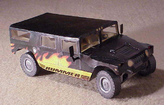 Ein stabiles Kartonmodell ...