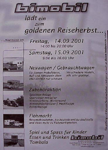 Einladung zur Hausmesse nach Oberpframmern ...