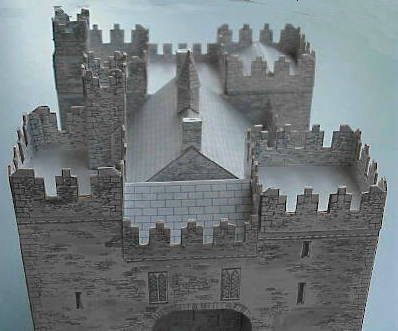 Blick auf Bunratty Castle ...