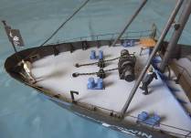 Detaillierte Ankerwinde ...