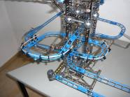 Leitplanken aus Playtastic-Schienen ...