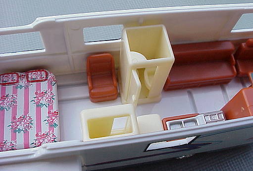 Nasszelle und WC drfen nicht fehlen ...