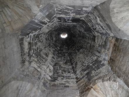 Blick in den Schornstein der "Haute Cuisine" ...