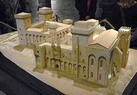 Detaillierungsgrad beachtlich: Ein weiteres Modell im Palast ...