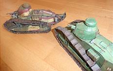 Ab sofort zwei Renault Panzer unterwegs ... 