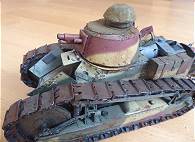 Nun auch dieses Modell mit Girod-Turm ...