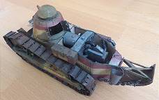 Nun mit ganz offenem Heck ...