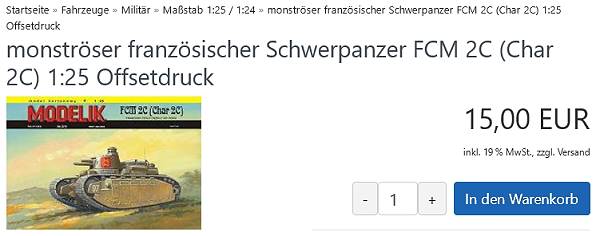 Kein Zweifel an 1:25, oder?