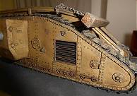 Erst bei Mark V serienmäßig: Seitliche Motorenentlüftung Erst bei Mark V serienmäßig: Seitliche Motorenentlüftung