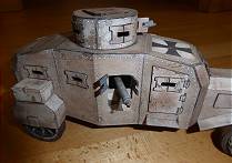 Drei MG 08 und eines in Reserve ...