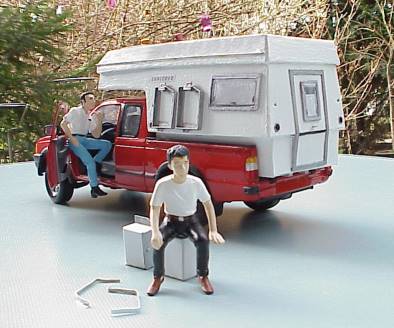 Die 1:18 Besatzung darf nicht fehlen ...