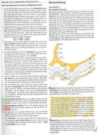 Detaillierte Bauanleitung ...