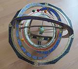 Mittag im Dezember: Sonne (links) an höchster Stelle ... Mittag im Dezember: Sonne (links) an höchster Stelle ...