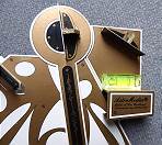 Wasserwaage mit eigenem Spiegel als knstlicher Horizont