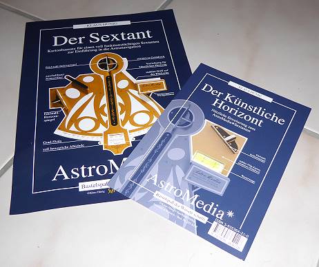 Neues Kartonmodell: Sextant vom AstroMedia Verlag