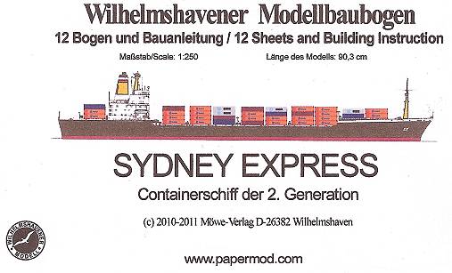 Artikelnummer 1120: Das Containerschiff der 2. Generation ...