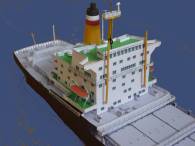 Modell ohne Container und Schchte ...