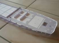 Achterschiff leider ohne Containerschchte ...