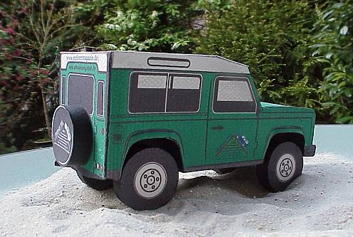 Unser Motto: "Pimp my Defender" ...