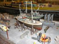 Auch auf der Werft viel Liebe zum Detail ...