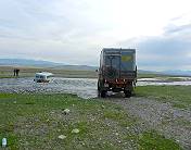 Beginn einer Rettungsaktion ...