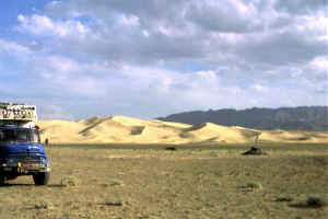 Dünen in der Gobi ... Dünen in der Gobi ...