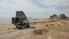 Idyllischer Standplatz am Meer ...