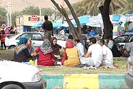 Munteres Picknicktreiben