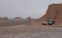 bernachten am Bergrand ...