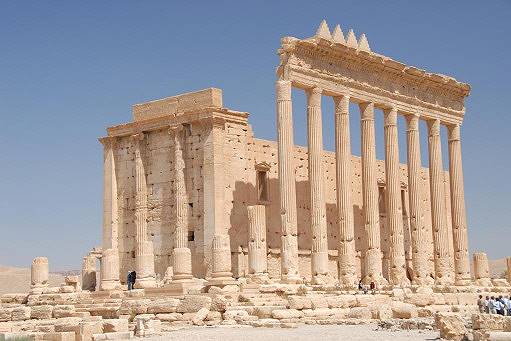 Heute das schnste Ruinenfeld Syriens ..?