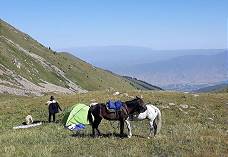 Kirgistan: Ausritt in die Berge