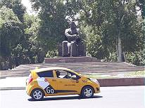 Usbekistan: Samarkand, Streng Timur Lenktaxi