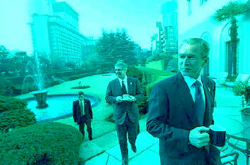 George W. und die "Achse des blen" ...