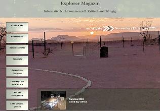 Titel Explorer Magazin 11/12 2025