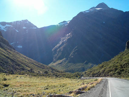 Atemberaubende Gebirgslandschaften ...