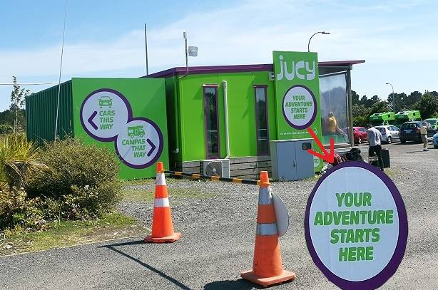 Wie wahr: Das Abenteuer startet hier wirklich ...