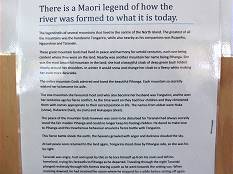 Maori-Legenden zur Gegend ...