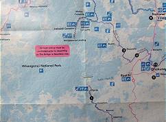 Wer zur Brcke will, muss hier hindurch ...