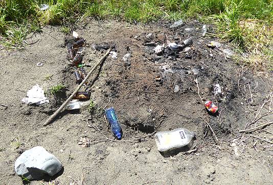 ... und zweibeinig von der nahen Hauptstrae ...