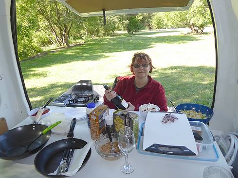 Arbeit wieder "einflammig" ...