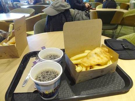 Endlich mal Fish and Chips