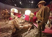 von Richthofen am Boden ...