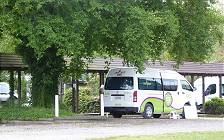 Am Laufsteg: Luxuscamper im Rotorua Thermal Holiday Park Am Laufsteg: Luxuscamper im Rotorua Thermal Holiday Park