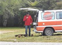 Auch der Nachbar hat heute Gste zu Besuch