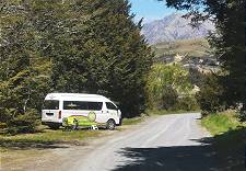 Stellplatz am Wegesrand ...