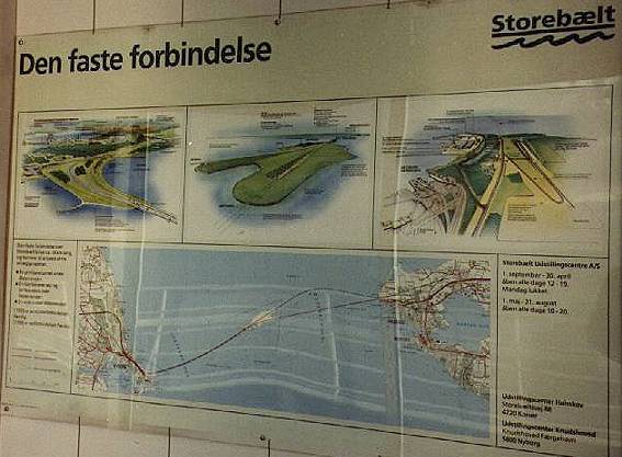 Das Storebaelt-Projekt an Bord ... 