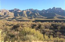 Weitblick im Catalina State Park ...
