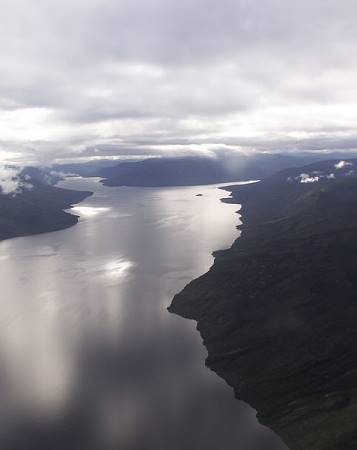 Erlebnis: Flug zum Rackla Lake ...