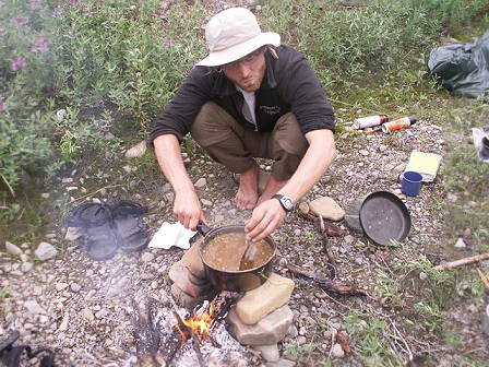 ... und beim flssigen Beef Stroganoff ...